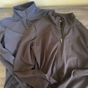 Oner Active Varsity Jackets in Gray and Brown
